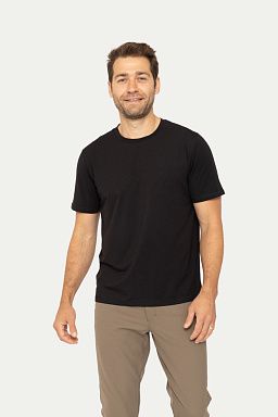 Air Essentials Crew Neck Black