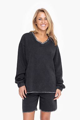 Casual Long Sleeve Black