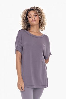 Dolman Sleeve Oversized Tunic