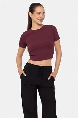 Essential Micro-Ribbed Athleisure Baby Plum 24