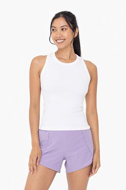 Seamless Ribbed Racerback Tank Top