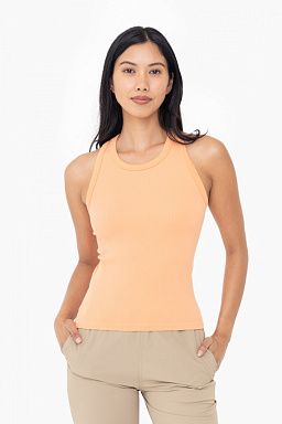 Seamless Ribbed Racerback Tank Top