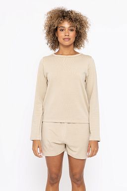 Serene Chic Tencel Long Sleeve Green khaki