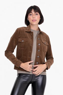 Slim Fit Corduroy Jacket