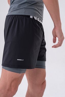 Double-Layer Shorts with Smart Pockets